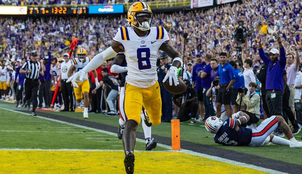 Malike Nabers: LSU’s Explosive Receiver Bound for the Big Apple